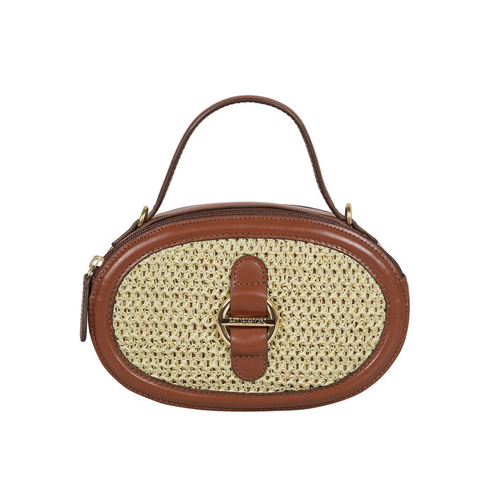 Veneto Tan Leather Handbag