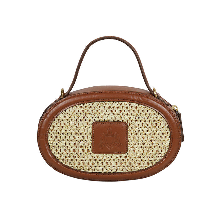 Veneto Tan Leather Handbag