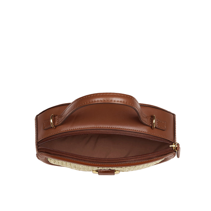 Veneto Tan Leather Handbag
