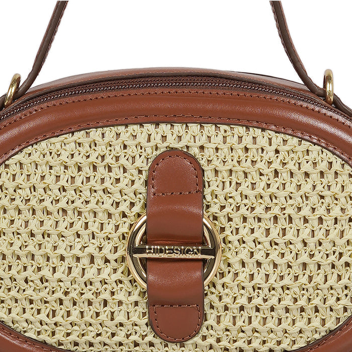 Veneto Tan Leather Handbag