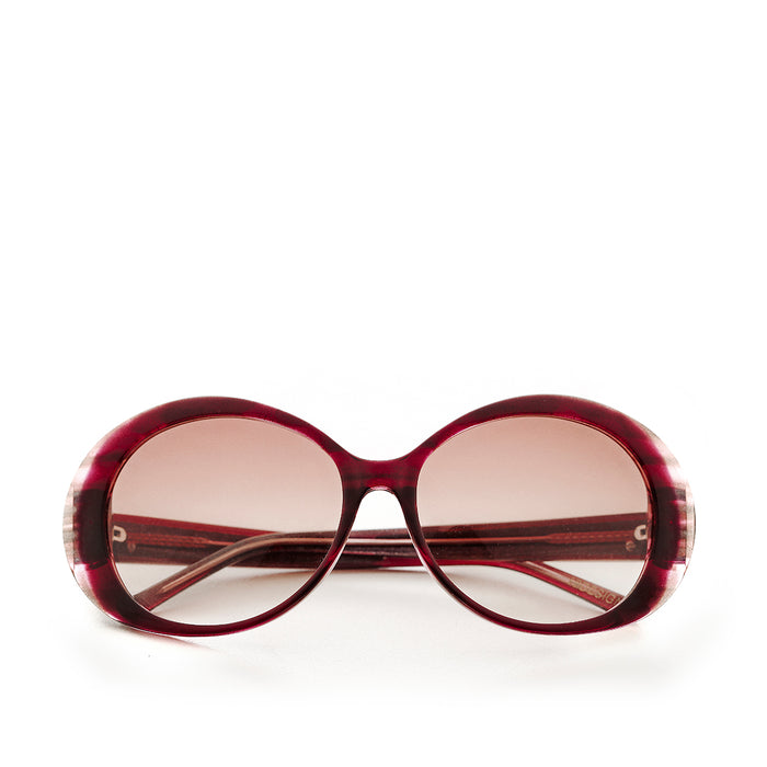Venice-Gh13997 Women's Brown Oval Sunglasses