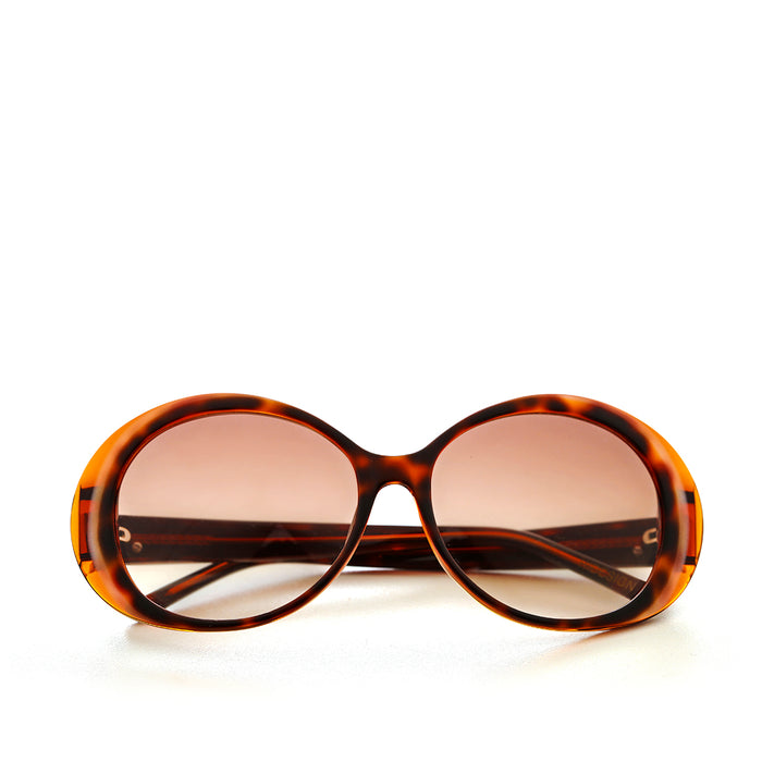 Venice-Gh13997 Women's Brown Oval Sunglasses