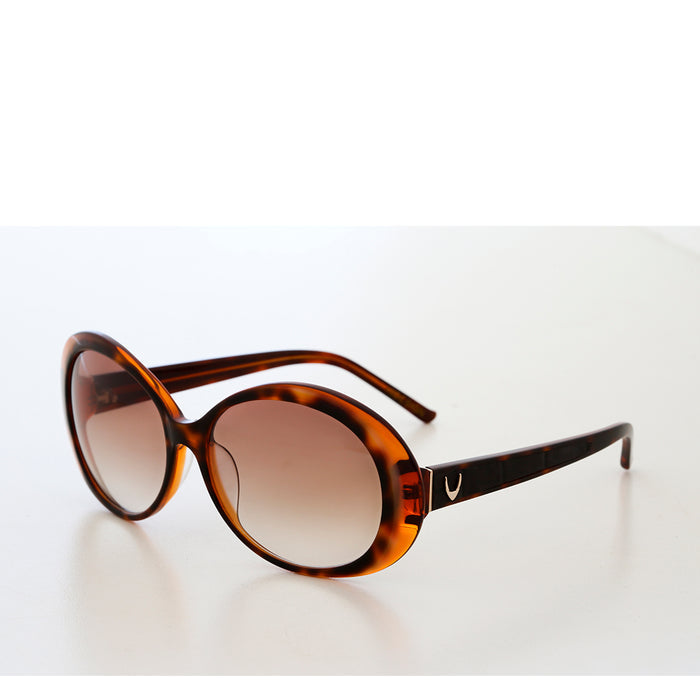 Venice-Gh13997 Women's Brown Oval Sunglasses