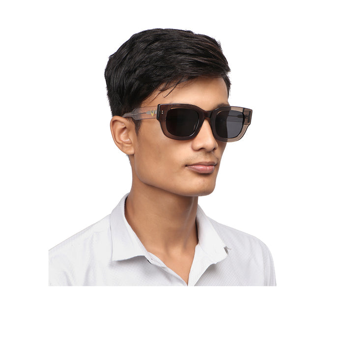 Ventura Unisex Grey Wayfarer Sunglasses