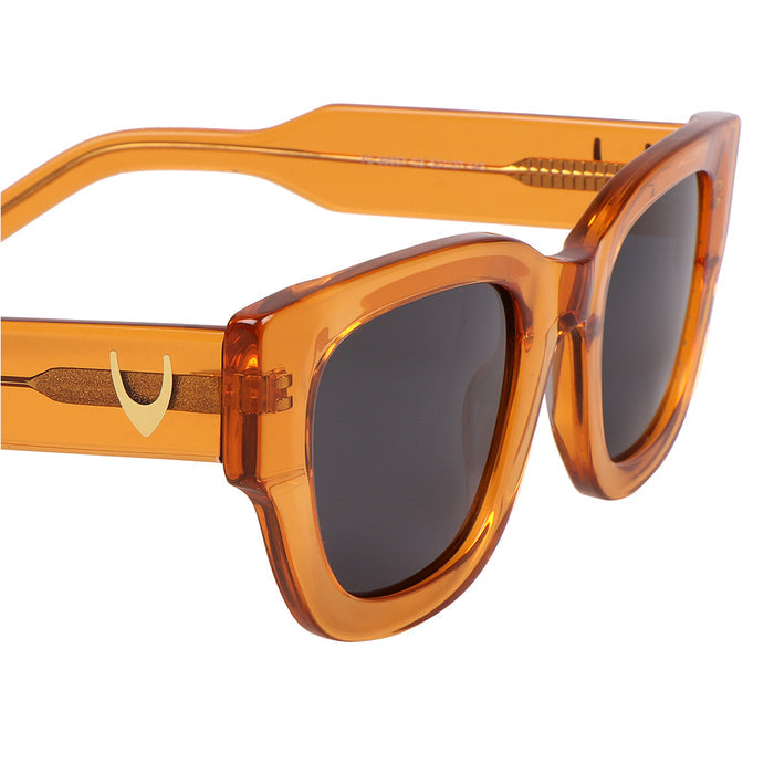 Ventura Unisex Tan Wayfarer Sunglasses