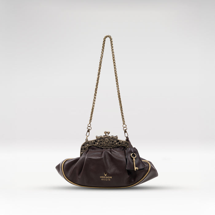 Versailles 02 Brown Leather Sling Bag