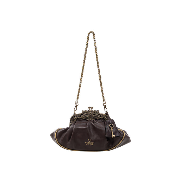Versailles 02 Brown Leather Sling Bag