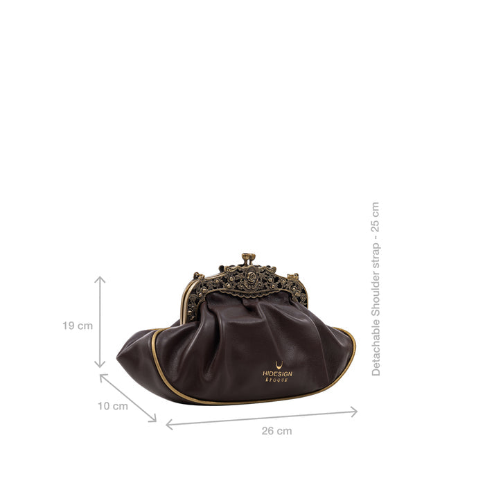 Versailles 02 Brown Leather Sling Bag