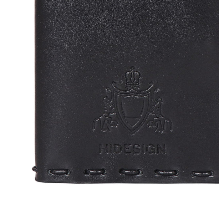 Viaggio Black Leather Passport Holder