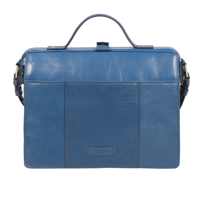 Vibes 01 Blue Leather Crossbody