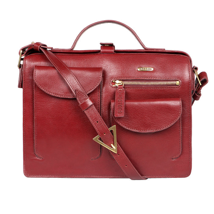 Vibes 01 Red Leather Crossbody
