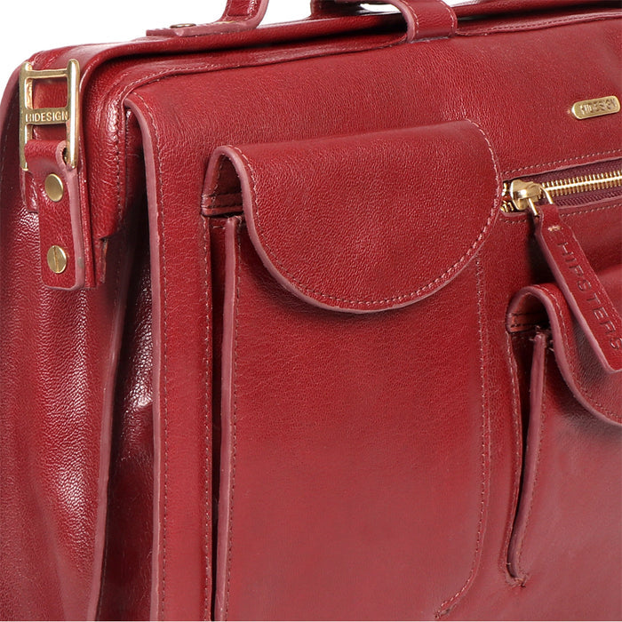 Vibes 01 Red Leather Crossbody