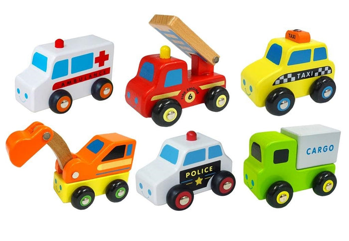 VIGA - Mini Vehicles Set 6 pc