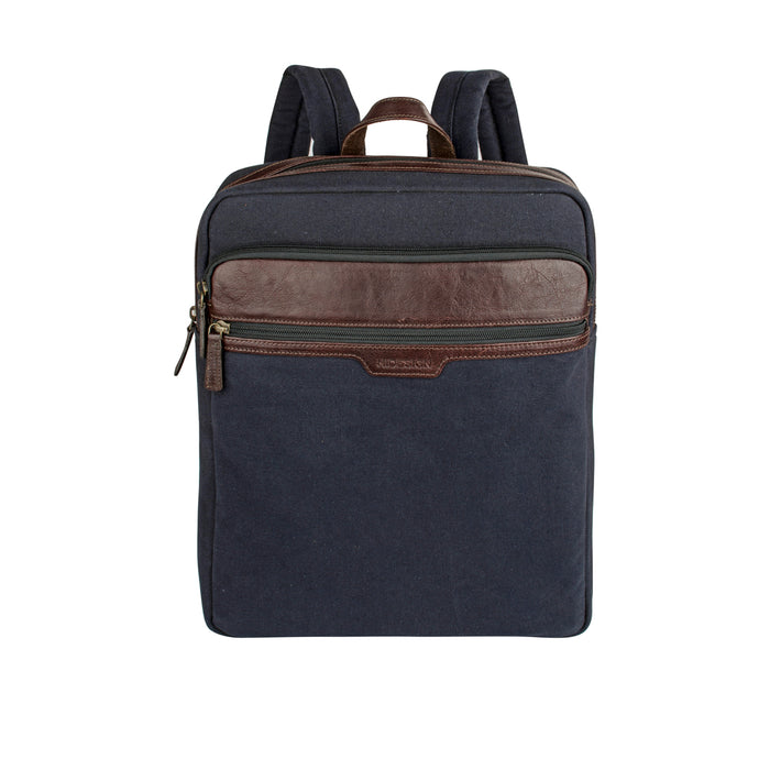 Viking 02 Blue Canvas Backpack