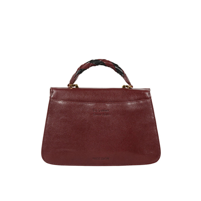 Vine 01 Red Leather Sling Bag