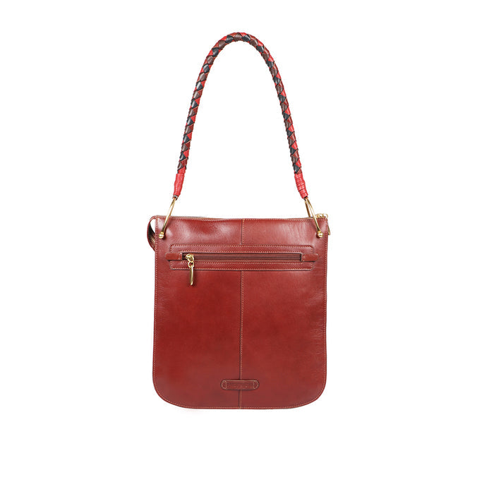 Vintage 02 Tan Leather Shoulder Bag