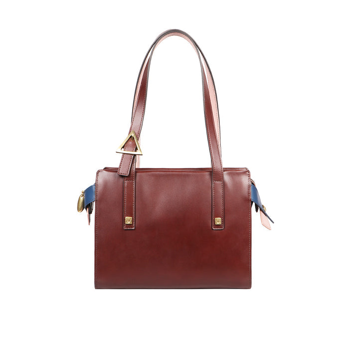 Vintage 03 Brown Leather Shoulder Bag