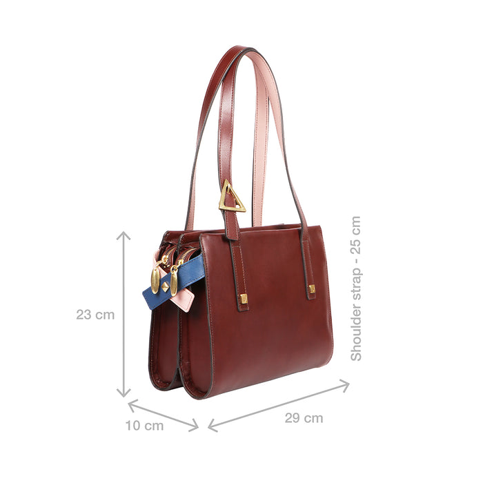 Vintage 03 Brown Leather Shoulder Bag