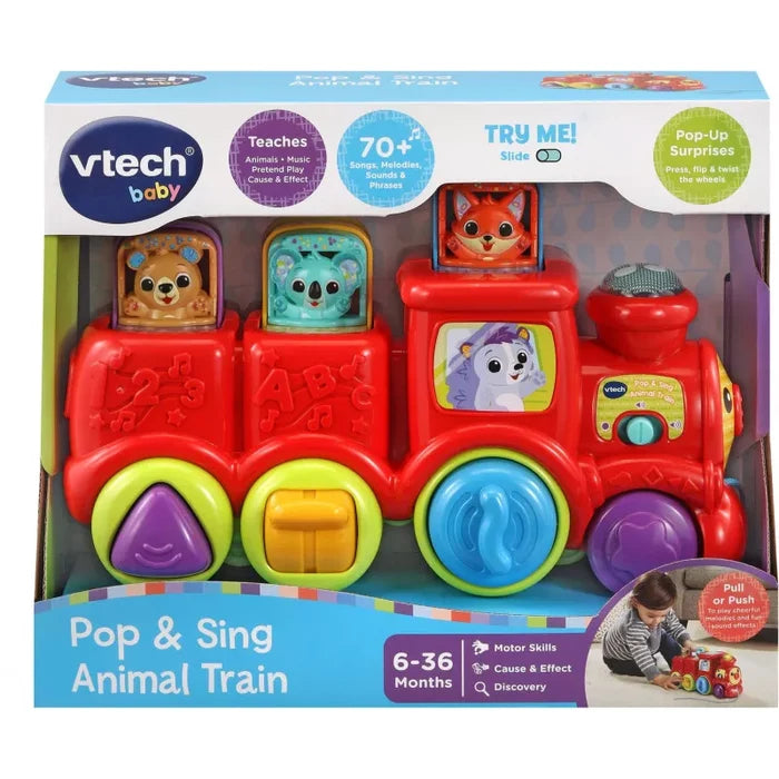 VTech - Pop & Sing Animal Train