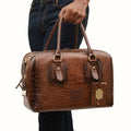 Wanderer 03 Tan Leather Duffle Bag