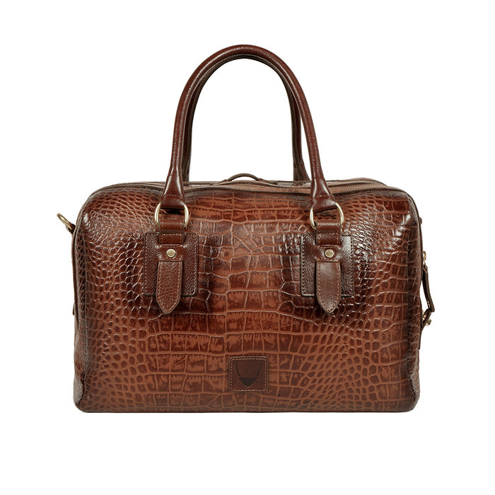 Wanderer 03 Tan Leather Duffle Bag