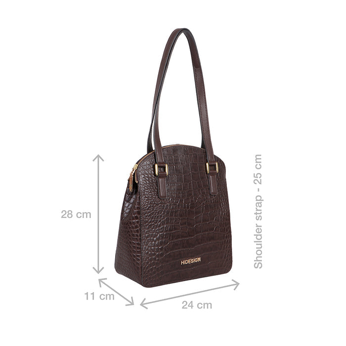 Watson 01 Brown Leather Tote Bag