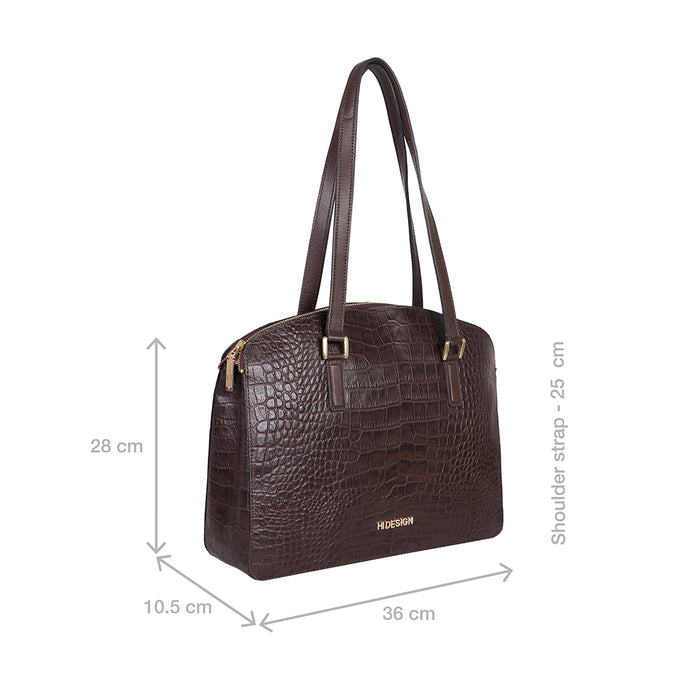 Watson 02 Brown Leather Tote Bag