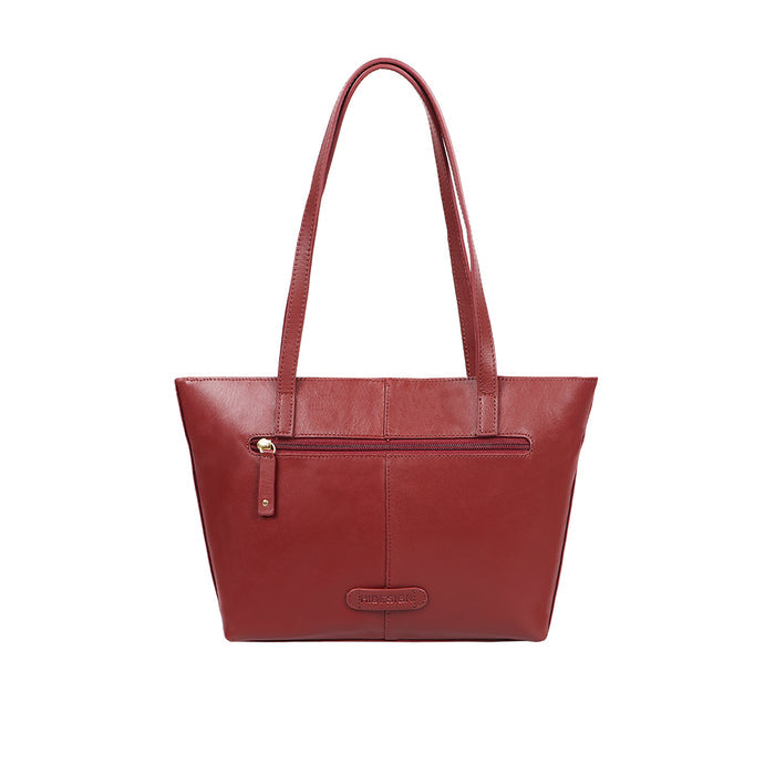 Whitney 02 Red Leather Tote Bag