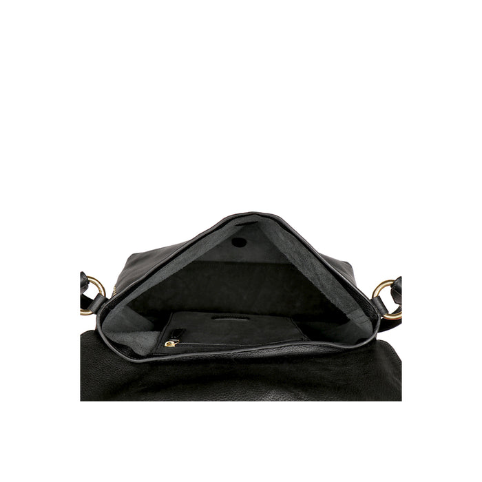 Witch 01 Black Leather Crossbody