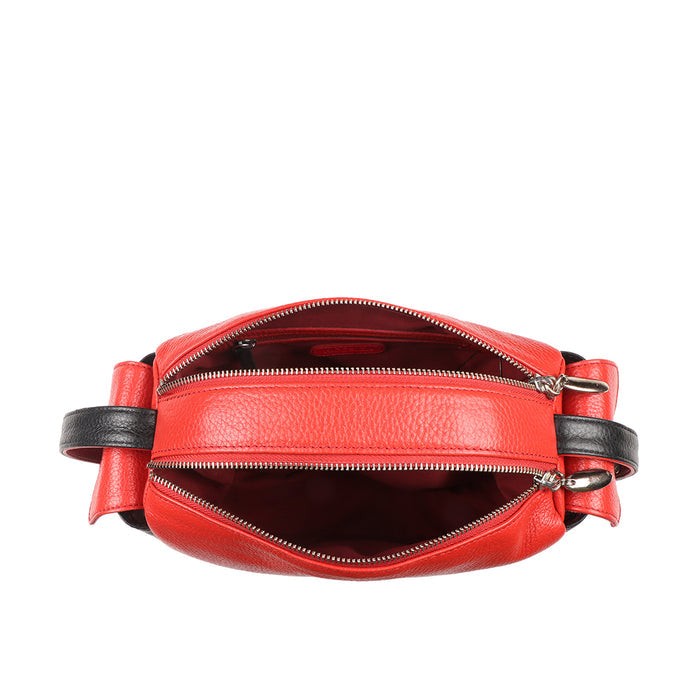 Woke 01 Red Leather Shoulder Bag