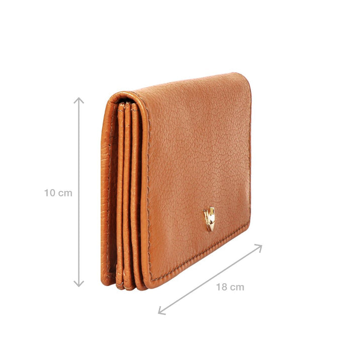 Woke W3 Orange Leather Clutch Wallet