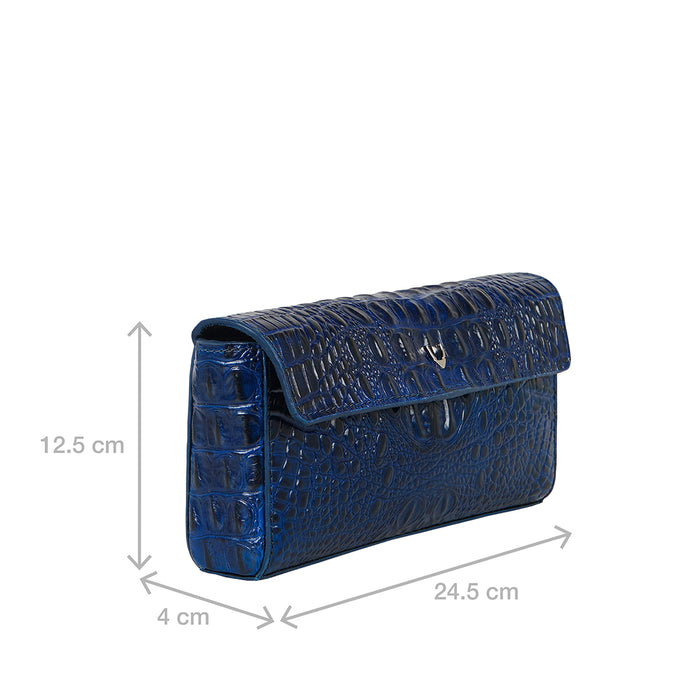 Yakusha 03 Blue Leather Tote Bag