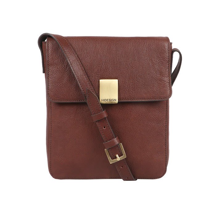 Yoga 01 Brown Leather  Crossbody