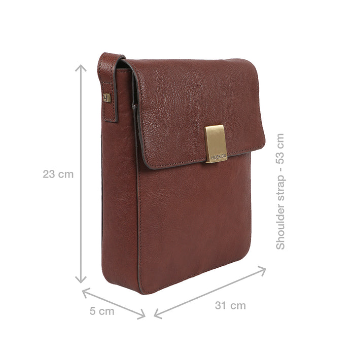 Yoga 01 Brown Leather  Crossbody
