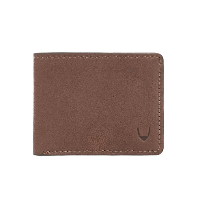 Yoga W1 Brown Leather Bi-Fold Wallet