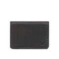 Yoga W2 Black Leather Card Holder