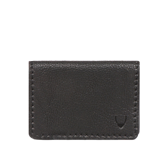 Yoga W2 Black Leather Card Holder