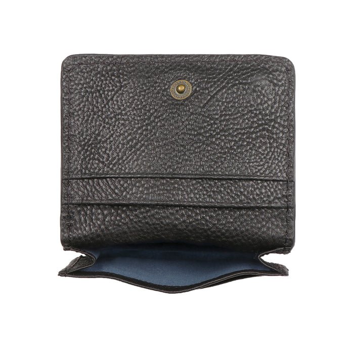 Yoga W2 Black Leather Card Holder