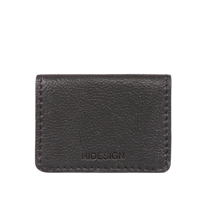 Yoga W2 Black Leather Card Holder