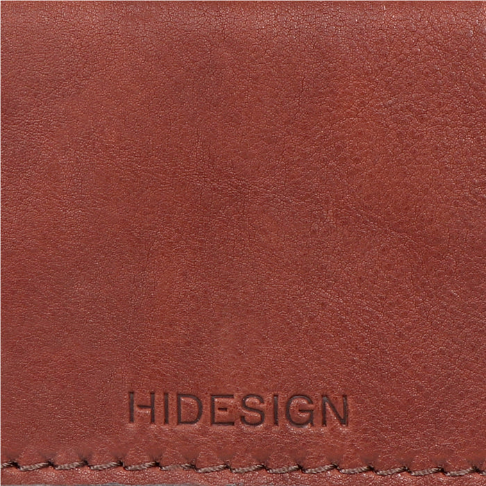 Yoga W2 Brown Leather Card Holder