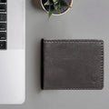 Yoga W3 Black Leather Bi-Fold Wallet