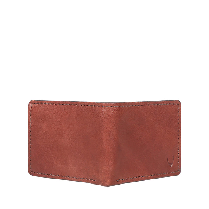 Yoga W3 Brown Leather Bi-Fold Wallet