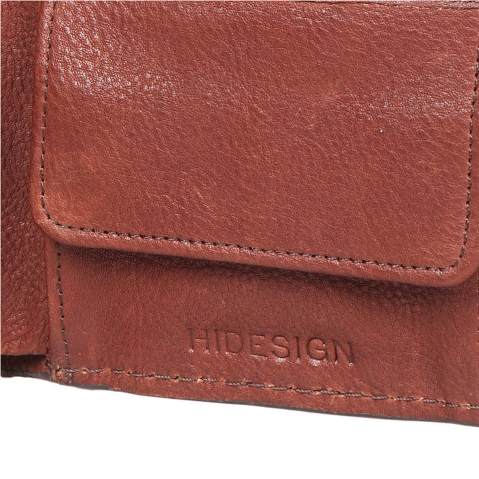 Yoga W3 Brown Leather Bi-Fold Wallet