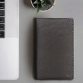 Yoga W4 Black Leather Passport Holder