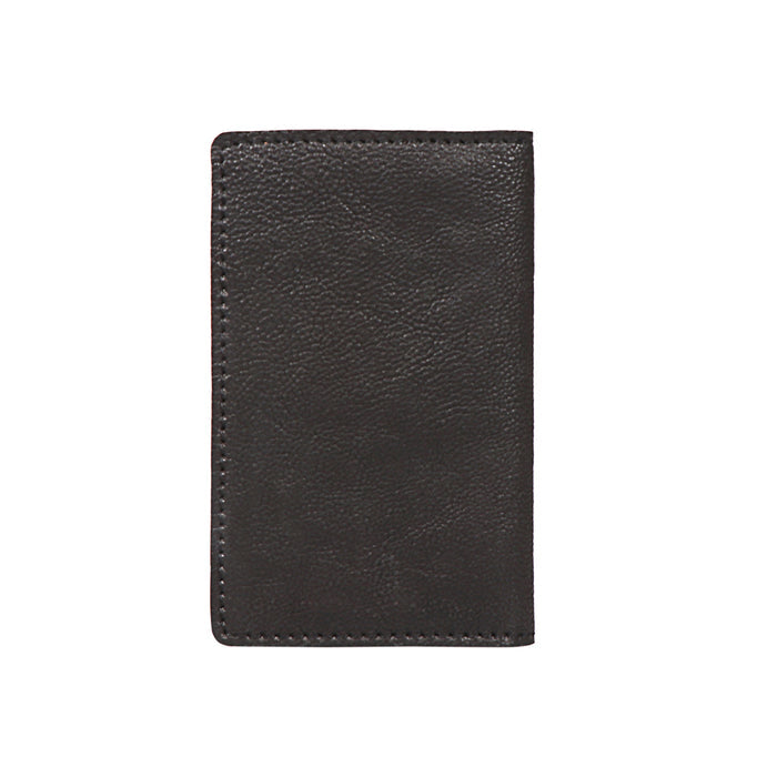 Yoga W4 Black Leather Passport Holder