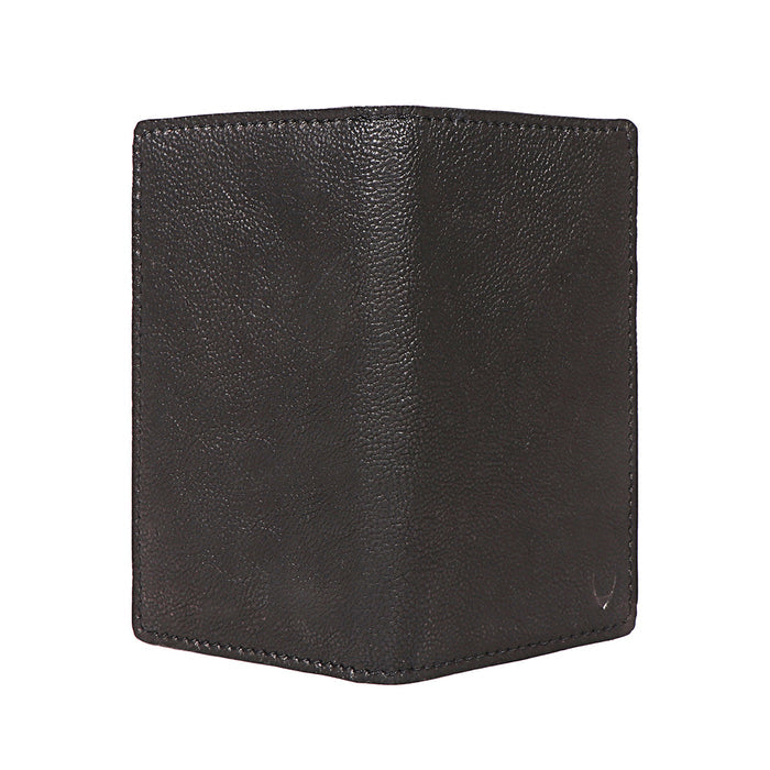 Yoga W4 Black Leather Passport Holder