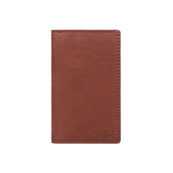 Yoga W4 Brown Leather Passport Holder