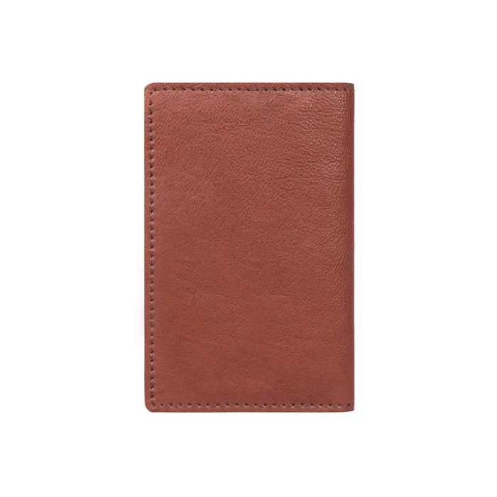 Yoga W4 Brown Leather Passport Holder