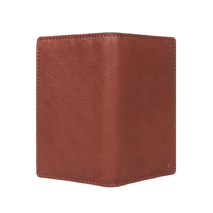 Yoga W4 Brown Leather Passport Holder