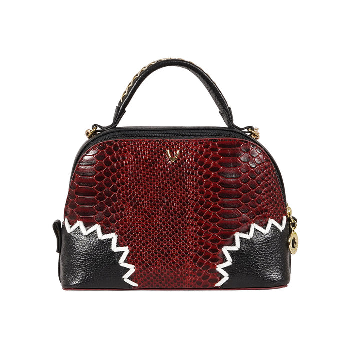 Yoko Ono Red Leather Sling Bag